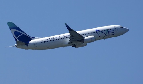 Boeing 737-800 de New Axis Airways 