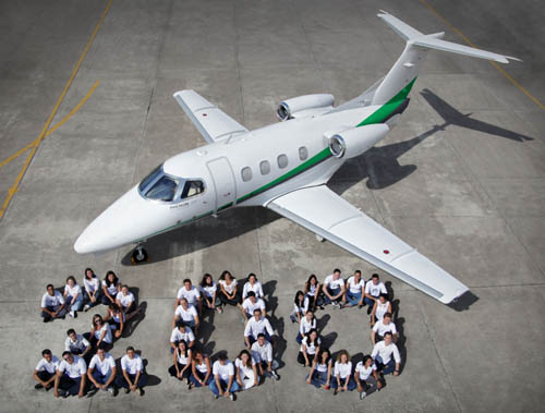 Le Phenom 100, le biréacteur léger brésilien à 3,91 M$ d’Embraer