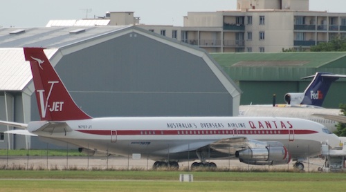 Le Boeing 707 privé de John Travolta