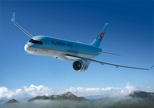 Bombardier CS300 aux couleurs de Korean Air