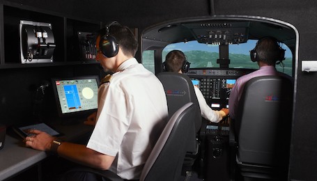 Aeroways dispose d'un simulateur Alsim ALX