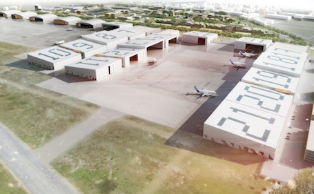 Toulouse-Francazal : des hangars et un bâtiment d’accueil rénovés dès 2014
